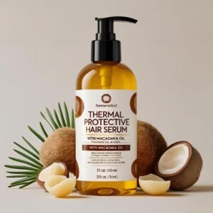 Sérum Capilar Termoprotector con Aceite de Macadamia